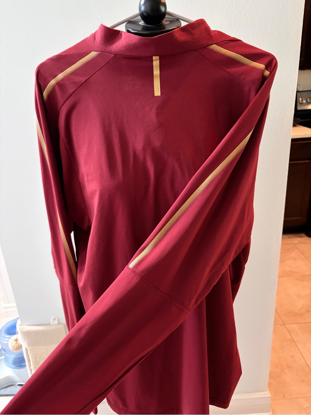 Arsenal Official Training Ground 1/4 Zip - Picture 5 of 6